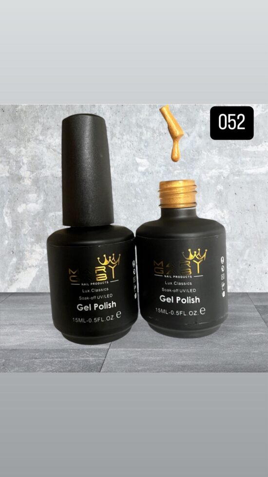 Gel Polish 15 ml No. 052 Curado en Lámpara