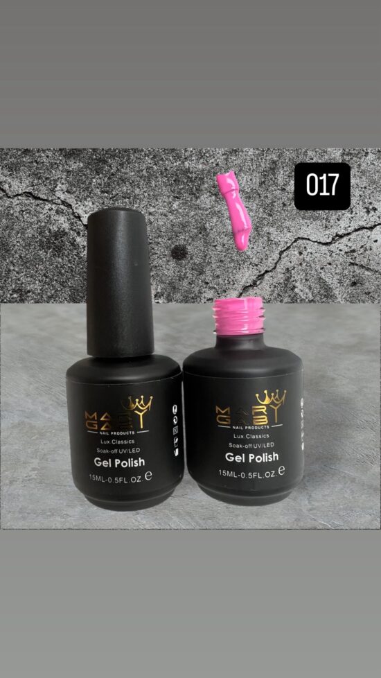 Gel Polish 15 ml No. 017 Curado en Lámpara