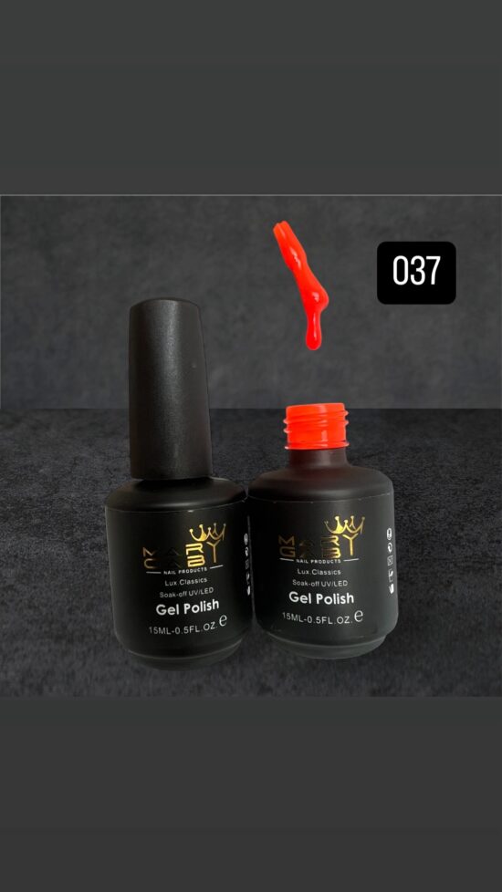 Gel Polish 15 ml No. 037 Curado en Lámpara