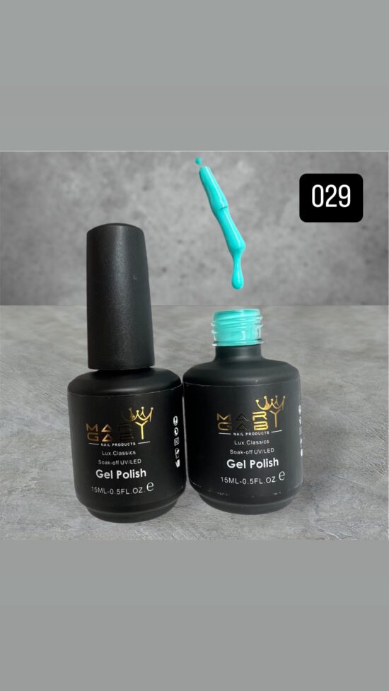 Gel Polish 15 ml No. 029 Curado en Lámpara