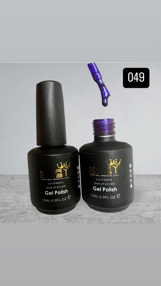 Gel Polish 15 ml No. 049 Curado en Lámpara