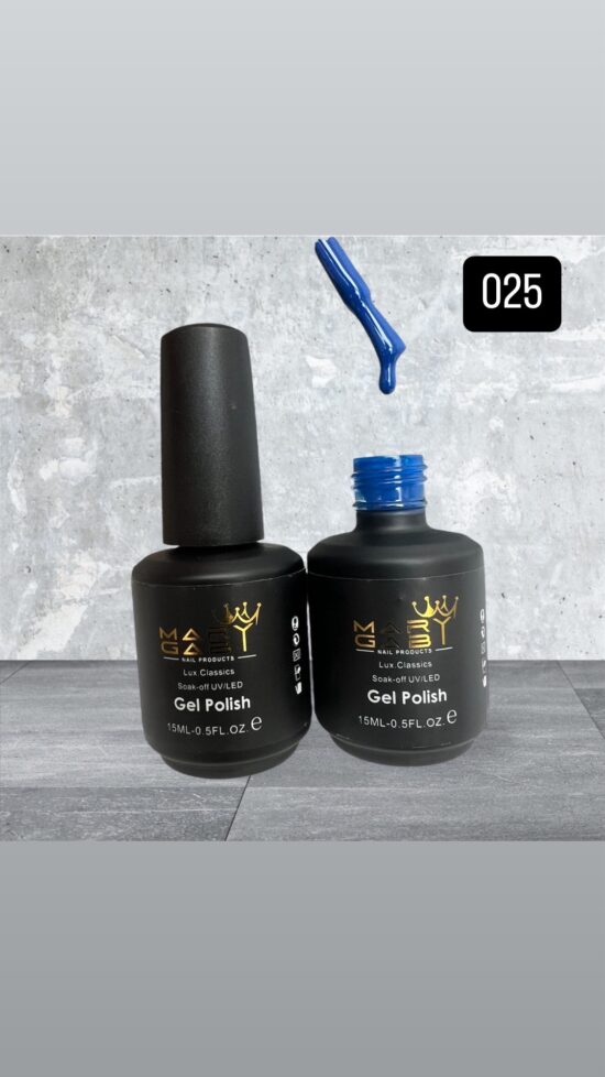 Gel Polish 15 ml No. 025 Curado en Lámpara