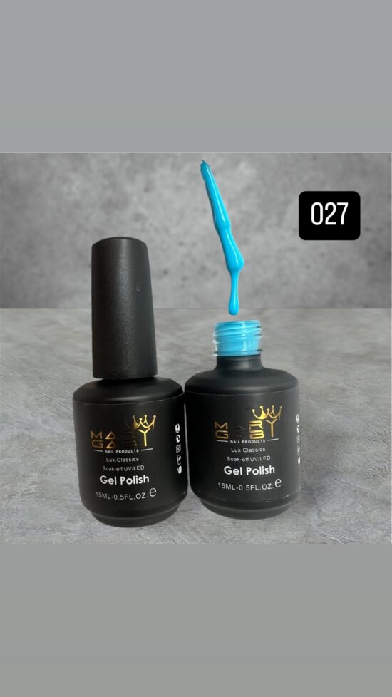 Gel Polish 15 ml No. 027 Curado en Lámpara