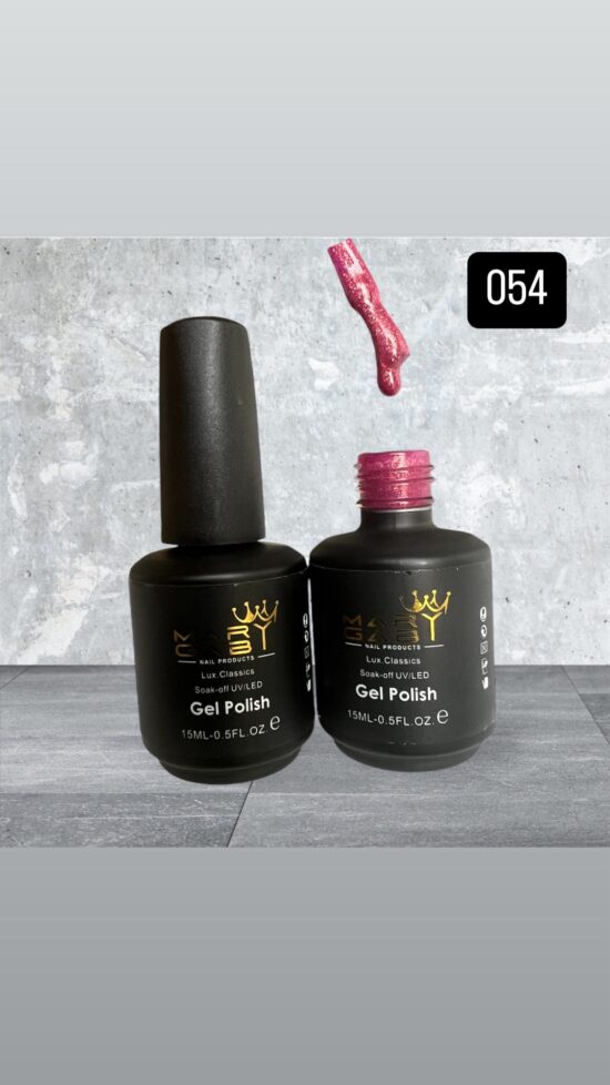 Gel Polish 15 ml No. 054 Curado en Lámpara